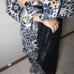 black and white co ord set